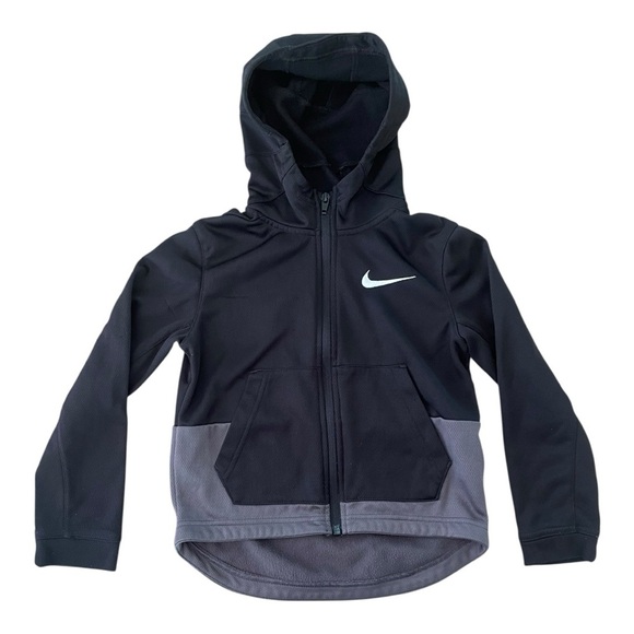 Nike Other - Nike Dri-FIT Kids' Black Gray Sweatshirt Hoodie Size 6